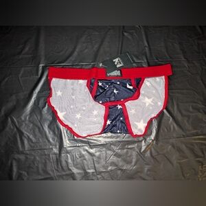 N2N Men's USA Stars Brief Size L